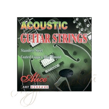 Струны для гитары акустической (комплект) A407L Alice