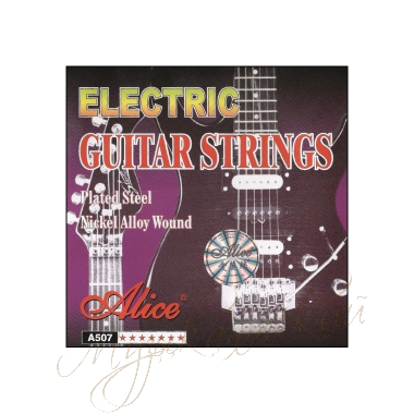 Струны для гитары электро (комплект) A507SL Alice