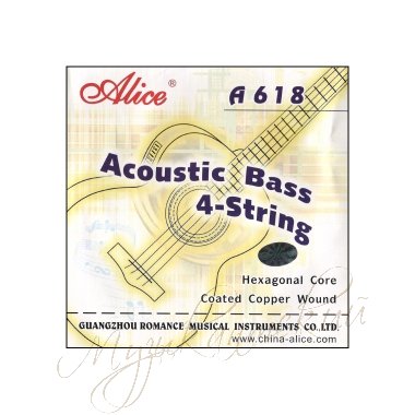 Струны для гитары акустической бас (комплект) A618 Alice