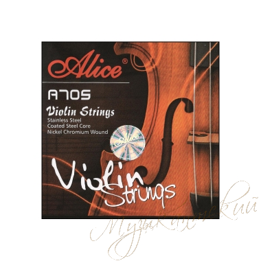Струны для скрипки (комплект) A705 Alice