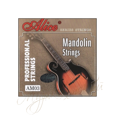 Струны для мандолины (комплект) AM03 Alice