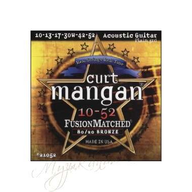 Струны для гитары акустической (комплект) 21052 Curt Mangan