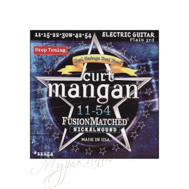 Струны для гитары электро (комплект) 11154 Curt Mangan