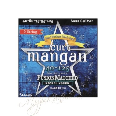 Струны для гитары электро бас (комплект) 44125 Curt Mangan
