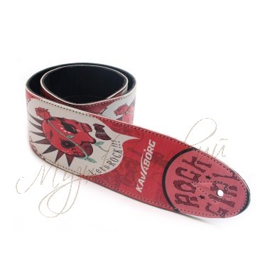 Ремень для гитары акустической и электро SPL-D-8S-14 Kavaborg