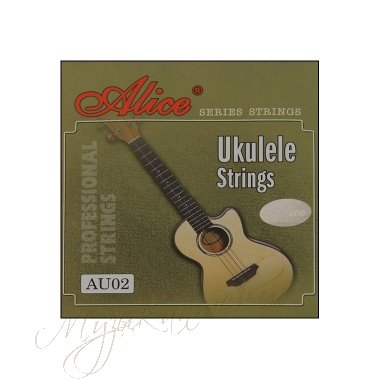Струны для укулеле (комплект) AU02 Alice