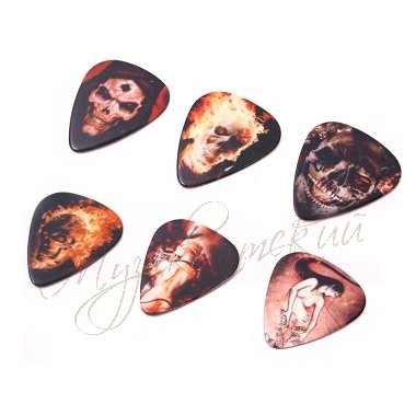 Медиатор 0,71 мм MIA-009 Alice