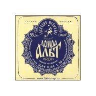 Струны для домры альт (комплект) Господин музыкант DA64