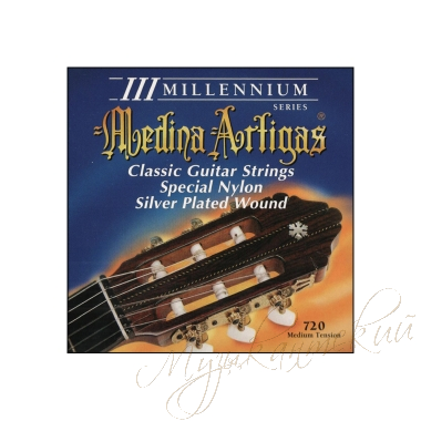 Струны для гитары классической (комплект) 720 Medina Artigas