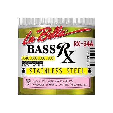 Струны для гитары электро бас (комплект) RX-S4A La Bella