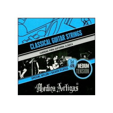 Струны для гитары классической (комплект) 420 Medina Artigas