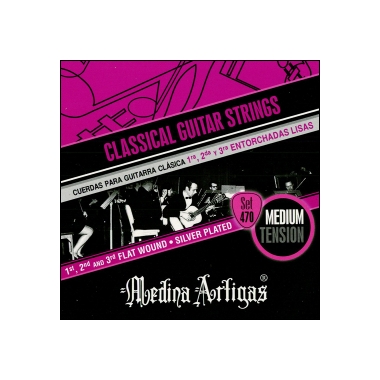 Струны для гитары классической (комплект) 470 Medina Artigas