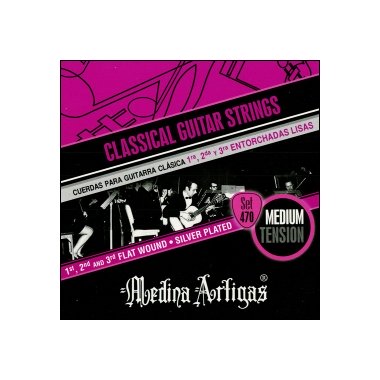 Струны для гитары классической (комплект) 470 Medina Artigas