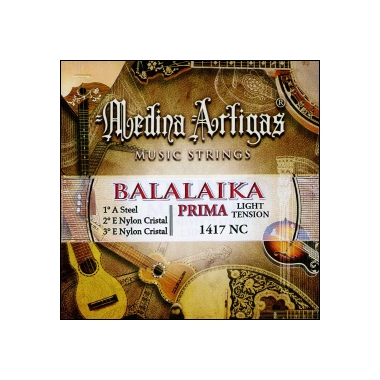Струны для балалайки прима (комплект) 1417NC Medina Artigas