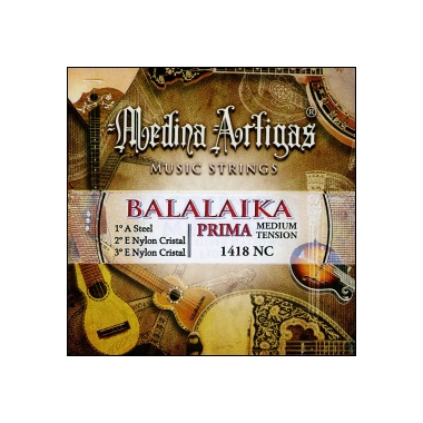 Струны для балалайки прима (комплект) 1418NC Medina Artigas