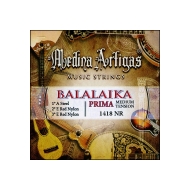 Струны для балалайки прима (комплект) Medina Artigas 1418NR