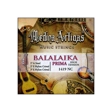 Струны для балалайки прима (комплект) 1419NC Medina Artigas