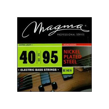 Струны для гитары электро бас (комплект) BE140N Magma