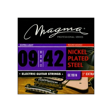 Струны для гитары электро (комплект) GE110N Magma