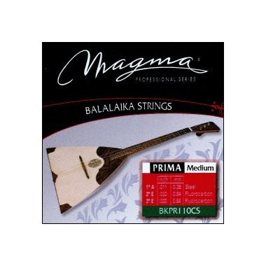 Струны для балалайки прима (комплект) BKPR110CS Magma