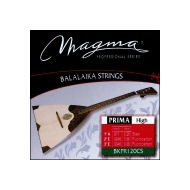 Струны для балалайки прима (комплект) Magma BKPR120CS