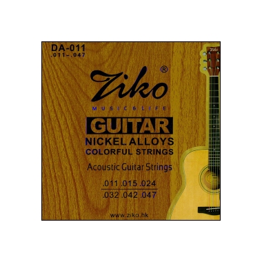 Струны для гитары акустической (комплект) DA-011 Ziko
