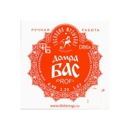 Струны для домры бас (комплект) Господин музыкант DB6x