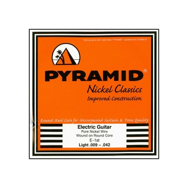 Струны для гитары электро (комплект) Pyramid Nickel 009