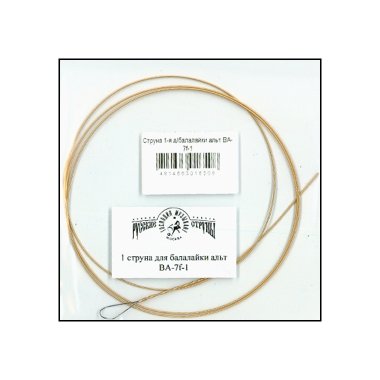 Струна для балалайки альт (одиночная) BA7F-1 Господин музыкант