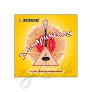 Струны для балалайки прима Эмузин БПС 2