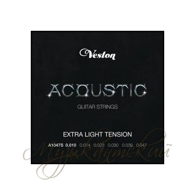 Струны для гитары акустической (комплект) Veston A1047s
