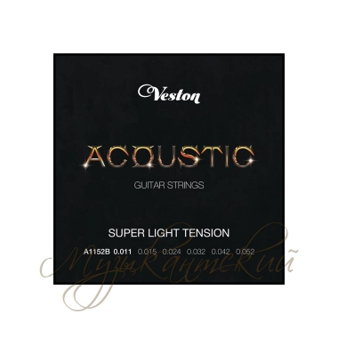 Струны для гитары акустической (комплект) Veston A1152B 