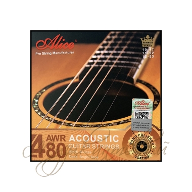 Струны для гитары акустической Alice AWR480