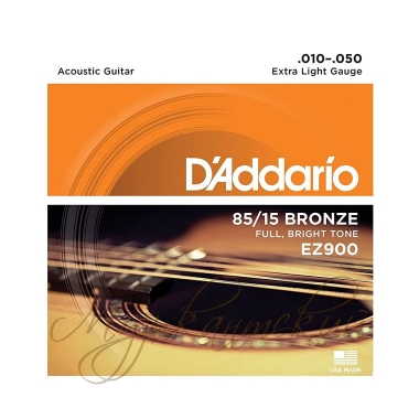 Струны для гитары акустической (комплект) EZ900 D'Addario