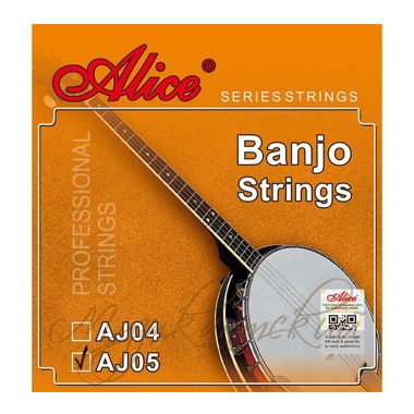 Струны для банджо (комплект 5 шт.) AJ05 Alice