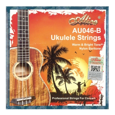 Струны для укулеле Баритон (комплект) AU046-B Alice